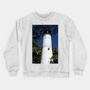 The Lighthouse At Key West © Crewneck Sweatshirt